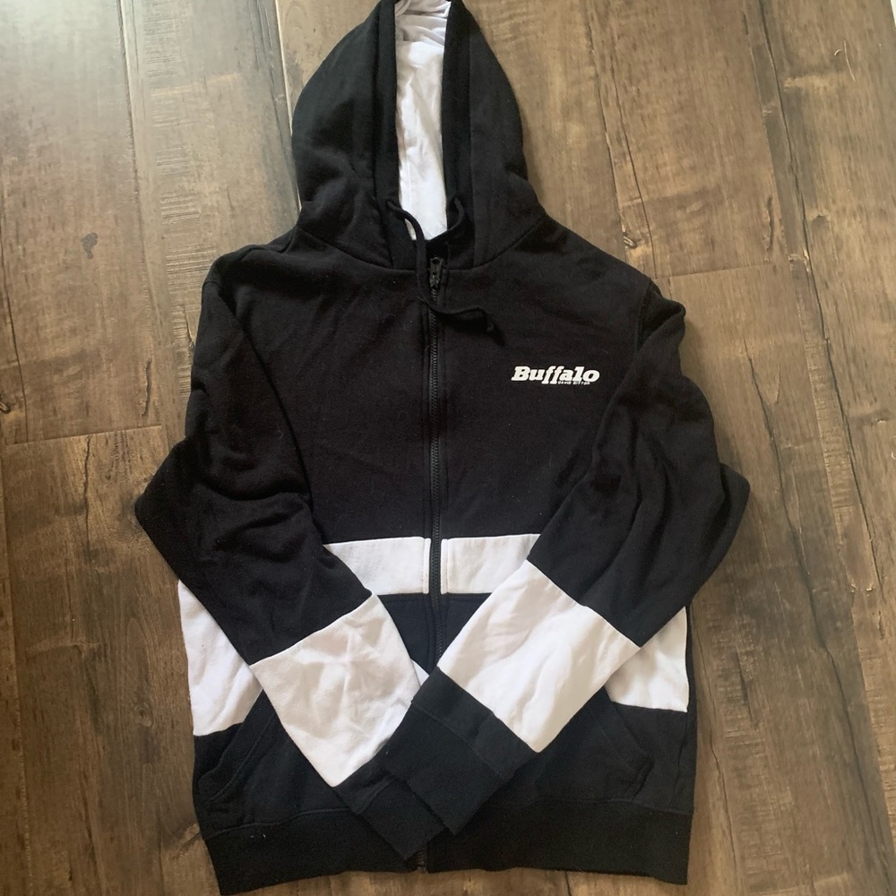 Men’s Buffalo zip up hoodie